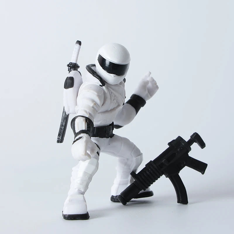 Kaufe 3 und erhalte 1 gratis – Fortnite-Actionfiguren mit Waffen und Werkzeugen (Peely, Skull Trooper, Fishstick, Blackheart)