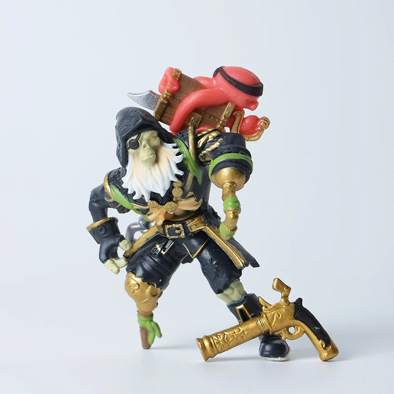 Kaufe 3 und erhalte 1 gratis – Fortnite-Actionfiguren mit Waffen und Werkzeugen (Peely, Skull Trooper, Fishstick, Blackheart)