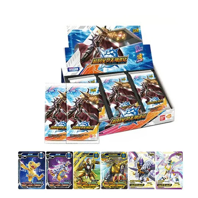 New KAYOU Digimon Cards Adventure Japanese Digimon Anime Games Party Toy Kid