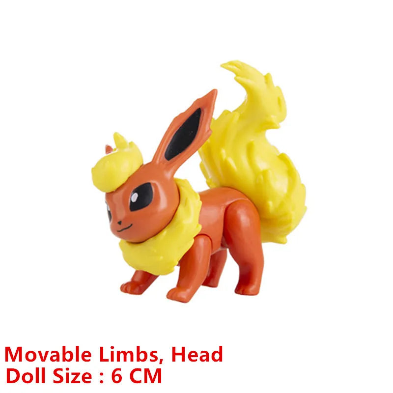 Pokemon 4-13Cm Neue Cartoons Film Anime Figur Pikachu Mewtwo Action Modell Spielzeug