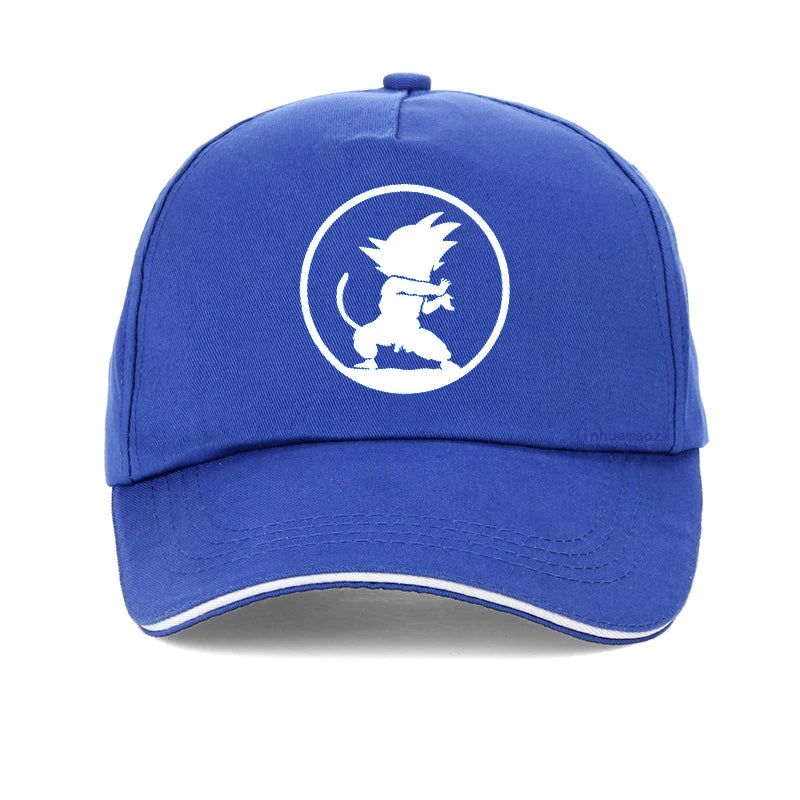 Casquette de baseball Z Goku de haute qualité – Casquette ajustable en coton à rabat animé pour hommes et femmes