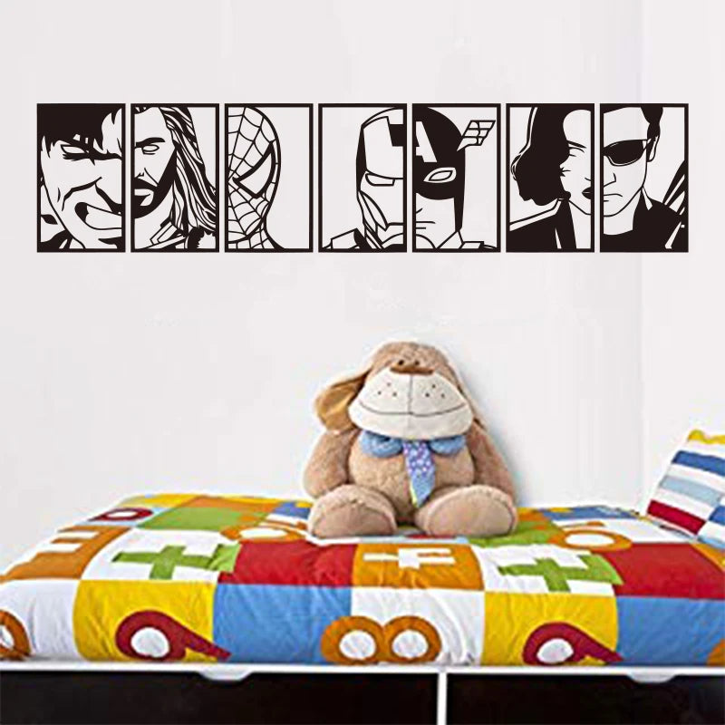 Vinyl Carving Wandaufkleber Kunst Poster einfache dekorative Malerei