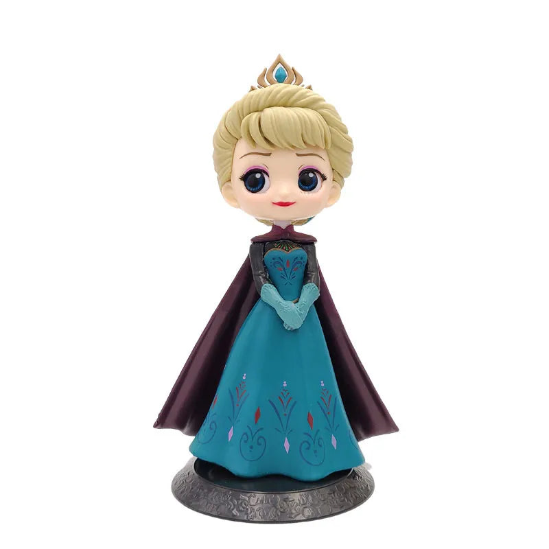 Figuren von Prinzessin Anna und Elsa aus „Die Eiskönigin“ – PVC-Modellpuppen in 4 Stilen, Sammlerstück, Geburtstagsgeschenk, Spielzeug für Kinder