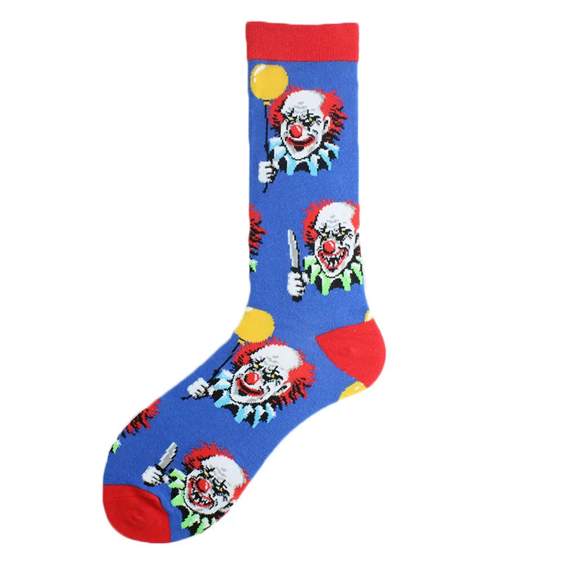 Chaussettes pour hommes Dinosaure Astronaute Planète Crew Harajuku
