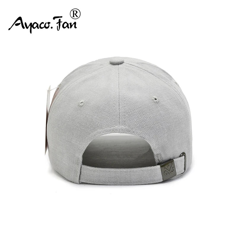 Modische Unisex-Baseballkappe, bestickter Sonnenhut aus massivem Baumwollgewebe, Snapback, Hip-Hop-Angelhut für Teenager
