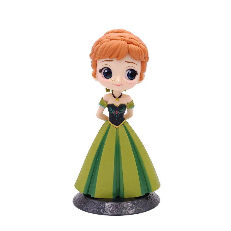Figuren von Prinzessin Anna und Elsa aus „Die Eiskönigin“ – PVC-Modellpuppen in 4 Stilen, Sammlerstück, Geburtstagsgeschenk, Spielzeug für Kinder