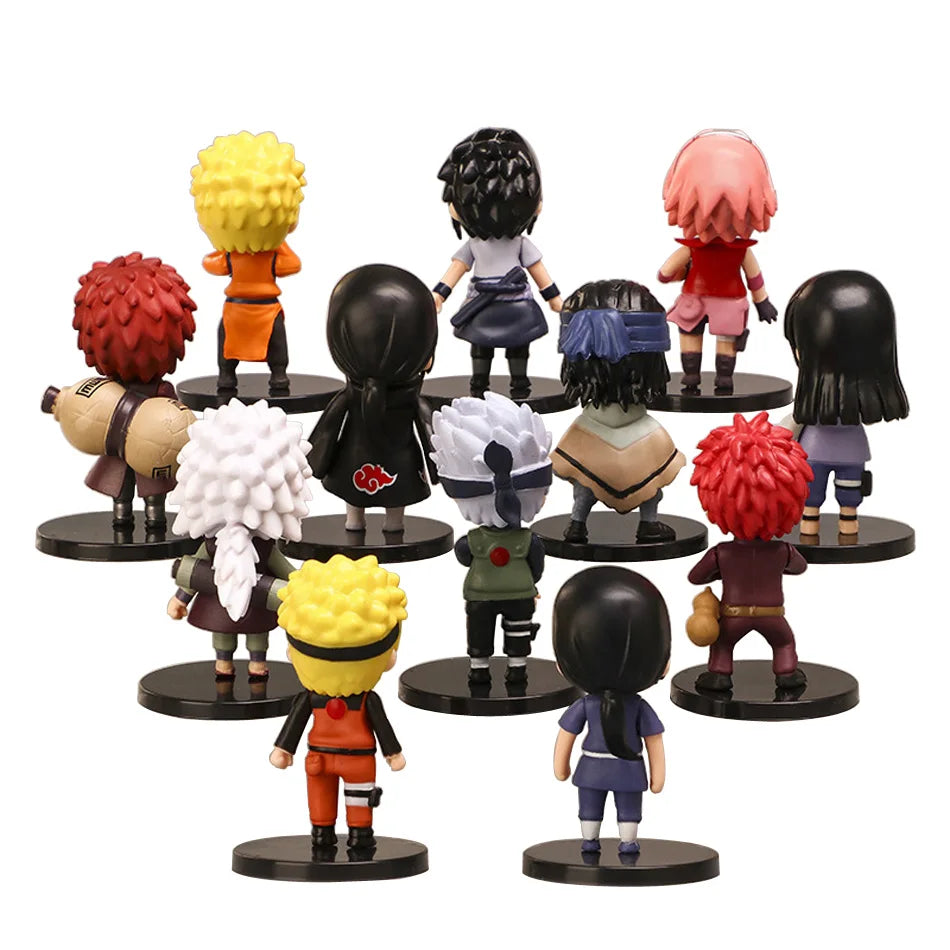 12 Naruto Shippuden Q-Version-Figuren – Hinata, Sasuke, Itachi und mehr