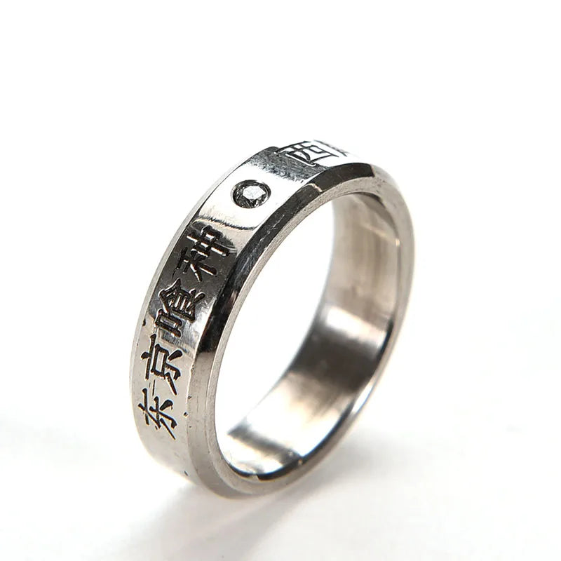 Cosplay Anime FÜR Tokyo Ghoul Ken Kaneki Titan Stahl Ring