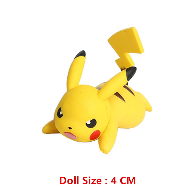 Pokemon 4-13Cm Neue Cartoons Film Anime Figur Pikachu Mewtwo Action Modell Spielzeug