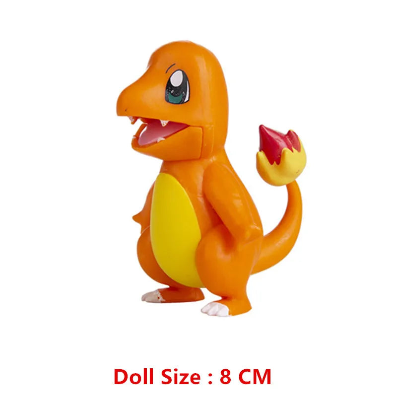 Pokemon 4-13Cm Neue Cartoons Film Anime Figur Pikachu Mewtwo Action Modell Spielzeug