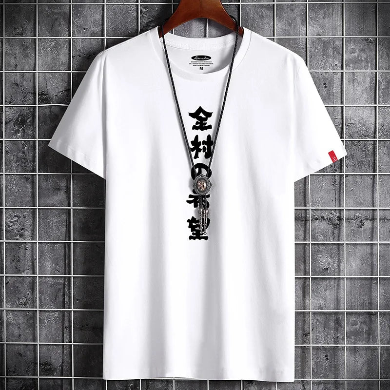 T-shirt streetwear manga rétro tendance