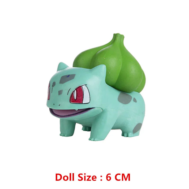 Pokemon 4-13Cm Neue Cartoons Film Anime Figur Pikachu Mewtwo Action Modell Spielzeug