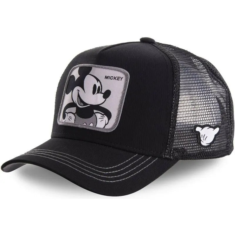 Casquette de baseball à rabat Disney Marvel Star Wars Anime Cartoon – Casquette de camionneur unisexe Hip Hop Dad Mesh