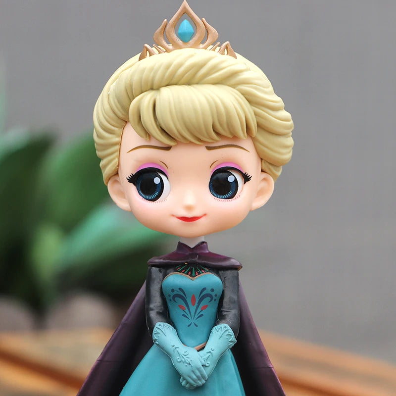 Figuren von Prinzessin Anna und Elsa aus „Die Eiskönigin“ – PVC-Modellpuppen in 4 Stilen, Sammlerstück, Geburtstagsgeschenk, Spielzeug für Kinder