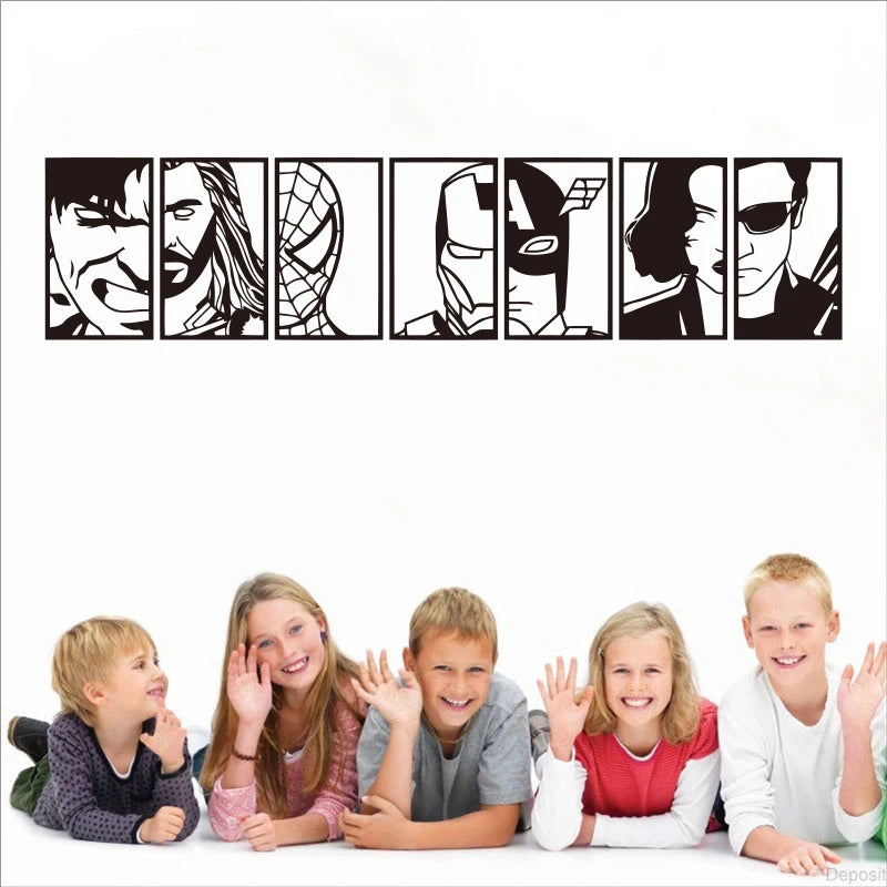 Vinyl Carving Wandaufkleber Kunst Poster einfache dekorative Malerei