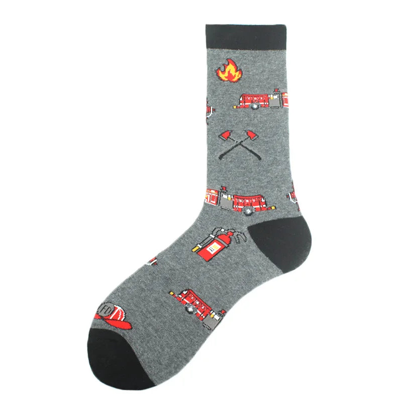Happy Design Lustige Socken Schaf Bier Dinosaurier Muster