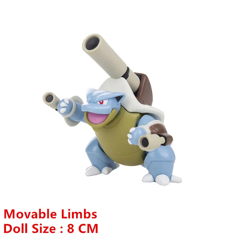 Pokemon 4-13Cm Neue Cartoons Film Anime Figur Pikachu Mewtwo Action Modell Spielzeug
