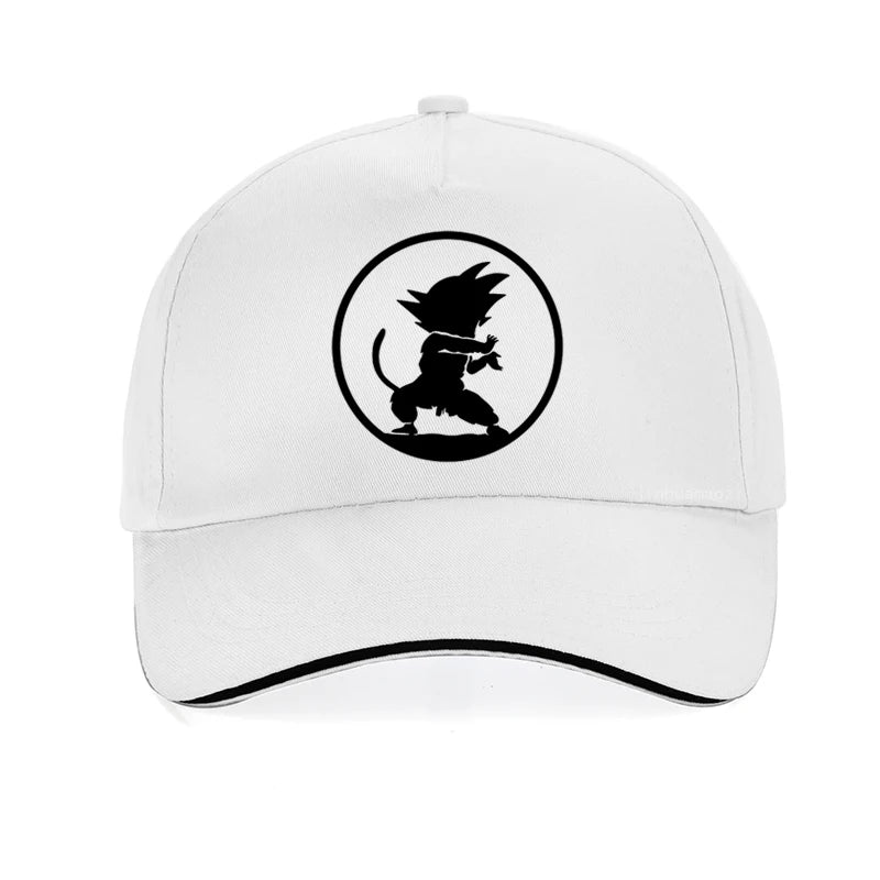 Casquette de baseball Z Goku de haute qualité – Casquette ajustable en coton à rabat animé pour hommes et femmes