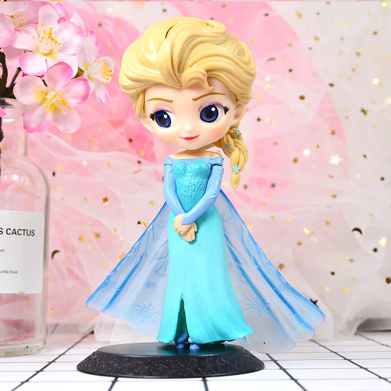 Figuren von Prinzessin Anna und Elsa aus „Die Eiskönigin“ – PVC-Modellpuppen in 4 Stilen, Sammlerstück, Geburtstagsgeschenk, Spielzeug für Kinder