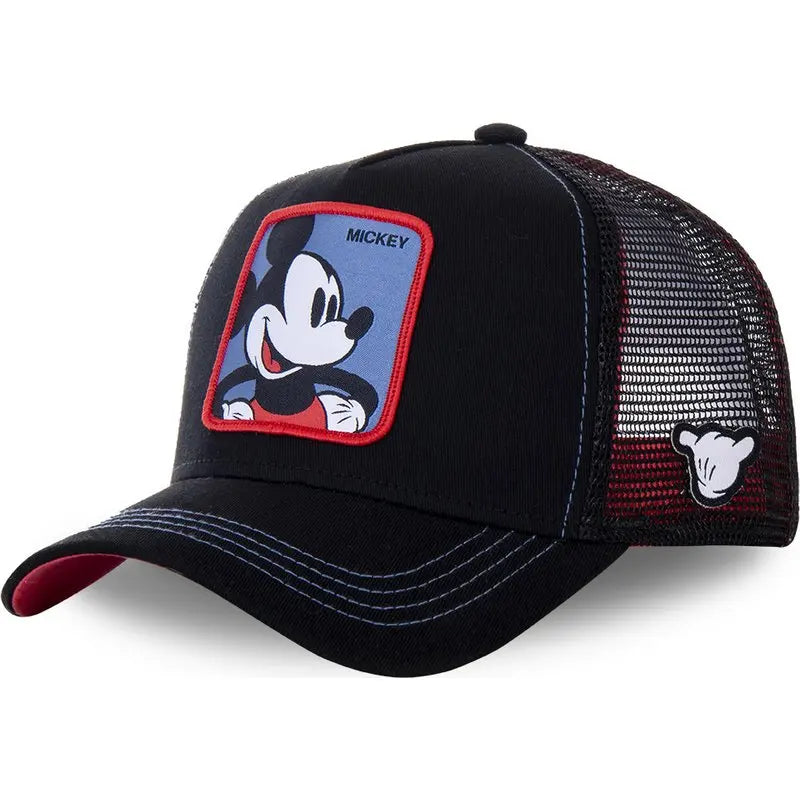 Casquette de baseball à rabat Disney Marvel Star Wars Anime Cartoon – Casquette de camionneur unisexe Hip Hop Dad Mesh