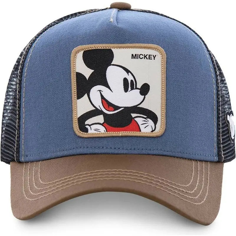 Casquette de baseball à rabat Disney Marvel Star Wars Anime Cartoon – Casquette de camionneur unisexe Hip Hop Dad Mesh