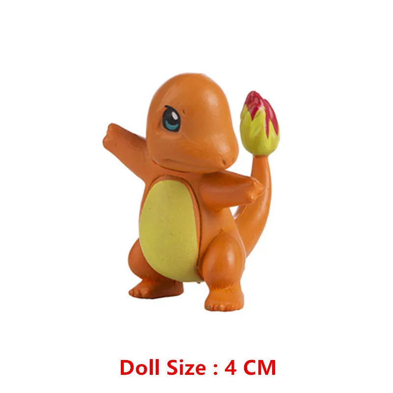 Pokemon 4-13Cm Neue Cartoons Film Anime Figur Pikachu Mewtwo Action Modell Spielzeug