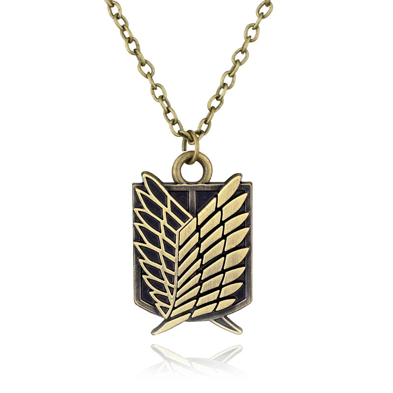 Shingeki No Kyojin Attack on Titan Halskette – Wings of Liberty Anhänger Cosplay Schmuck