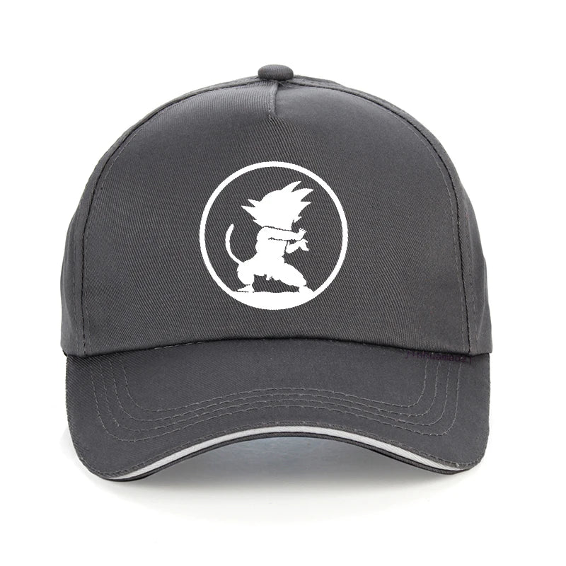 Casquette de baseball Z Goku de haute qualité – Casquette ajustable en coton à rabat animé pour hommes et femmes