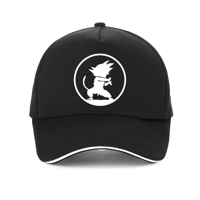 Casquette de baseball Z Goku de haute qualité – Casquette ajustable en coton à rabat animé pour hommes et femmes