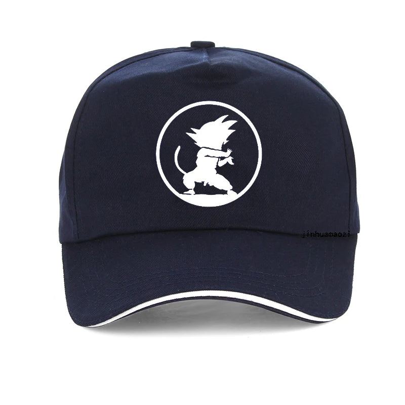 Casquette de baseball Z Goku de haute qualité – Casquette ajustable en coton à rabat animé pour hommes et femmes