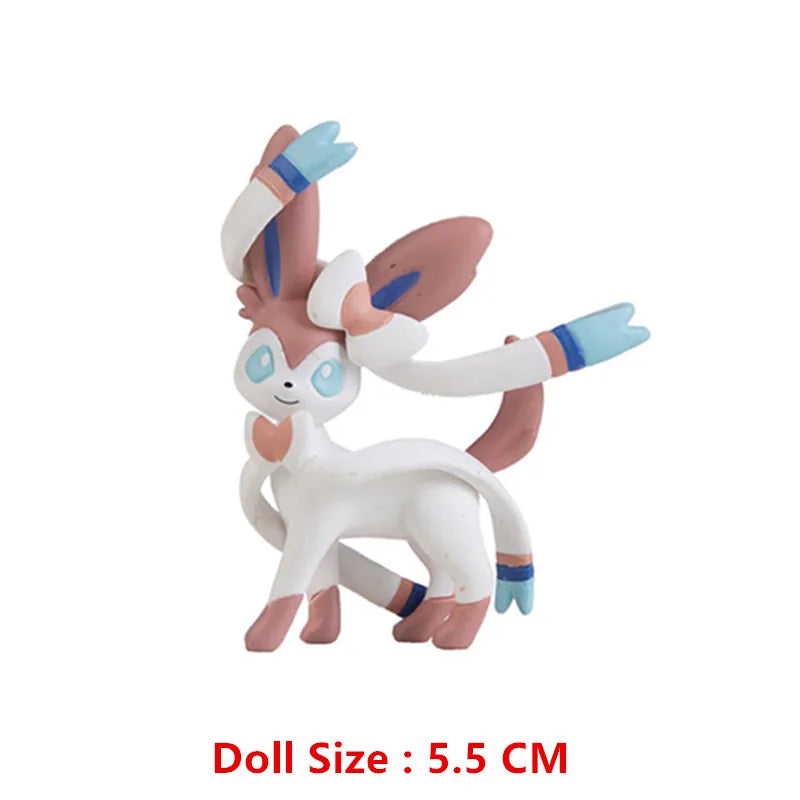 Pokemon 4-13Cm Neue Cartoons Film Anime Figur Pikachu Mewtwo Action Modell Spielzeug