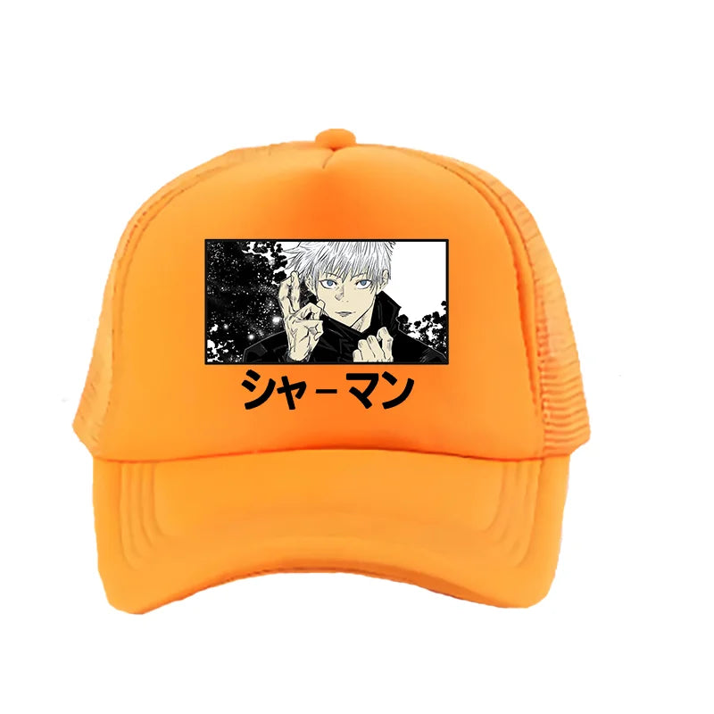 Casquette de baseball Jujutsu Kaisen Satoru Gojo – Chapeau de papa unisexe avec dessin animé