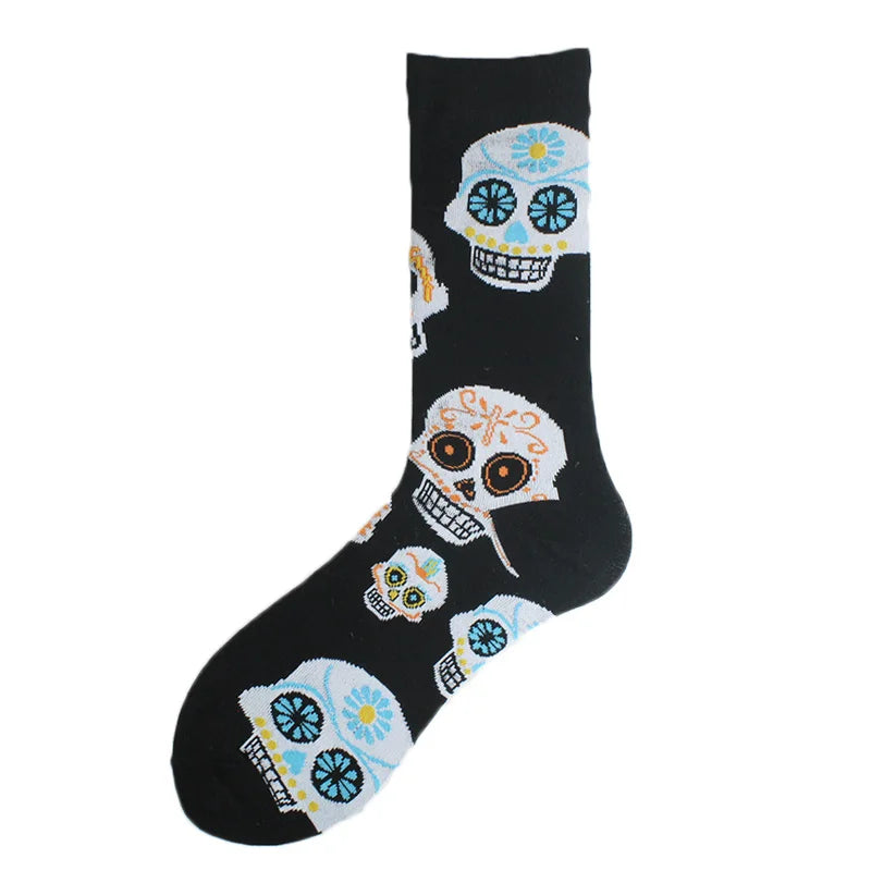 Chaussettes pour hommes Dinosaure Astronaute Planète Crew Harajuku