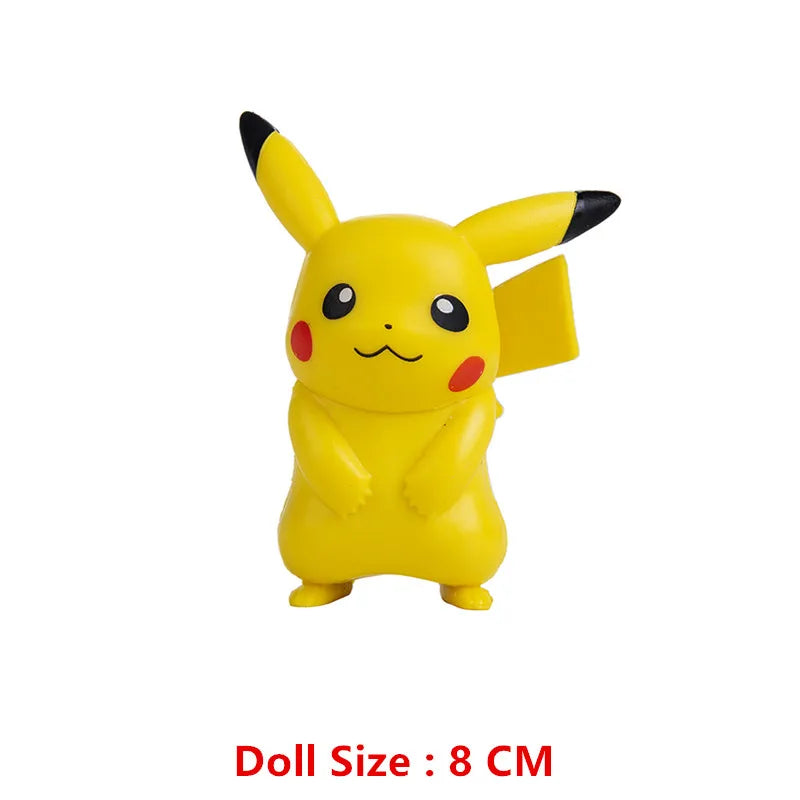 Pokemon 4-13Cm Neue Cartoons Film Anime Figur Pikachu Mewtwo Action Modell Spielzeug