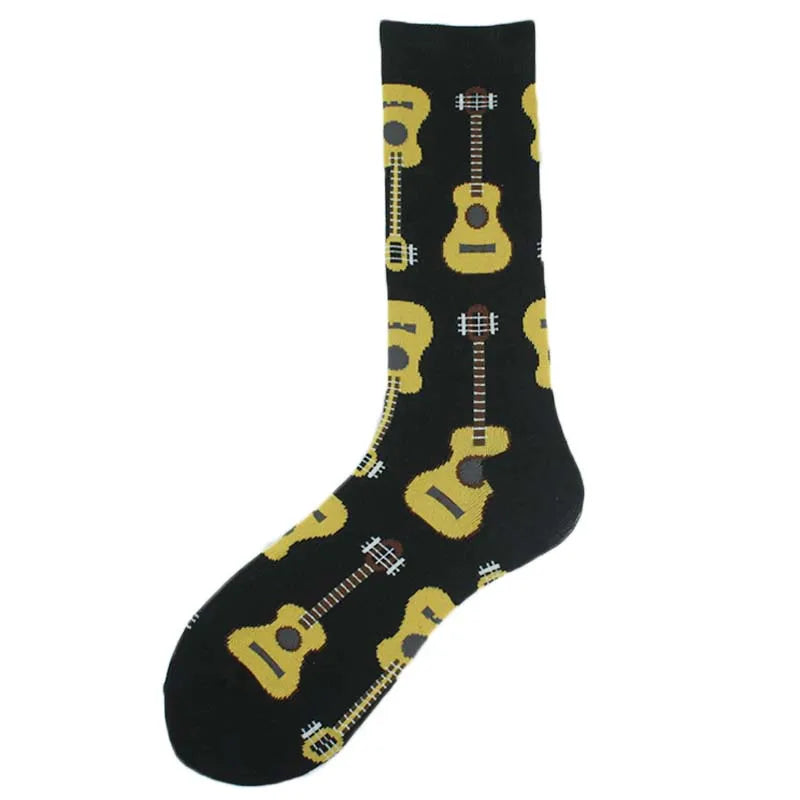 Baumwolle Glücklich Lustige Socken Männer Alien Planet Shark Verrückte Design Sokken