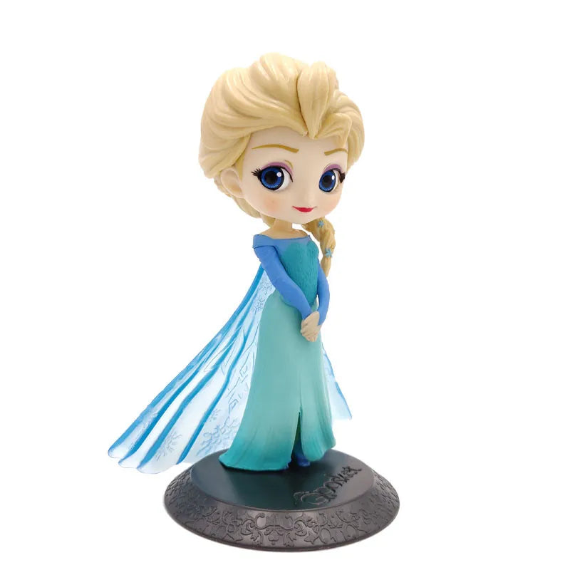 Figuren von Prinzessin Anna und Elsa aus „Die Eiskönigin“ – PVC-Modellpuppen in 4 Stilen, Sammlerstück, Geburtstagsgeschenk, Spielzeug für Kinder