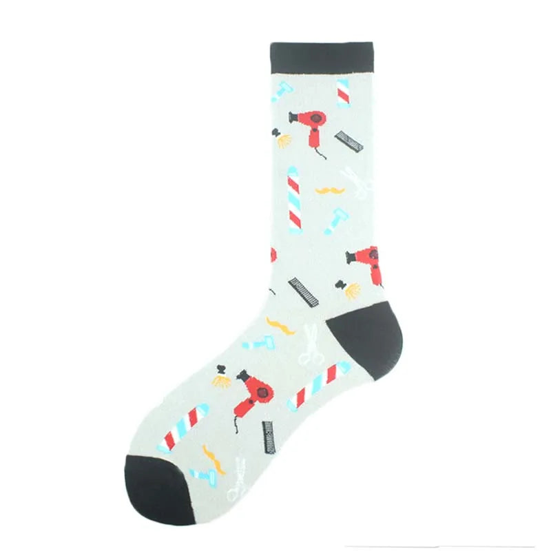 Happy Design Lustige Socken Schaf Bier Dinosaurier Muster