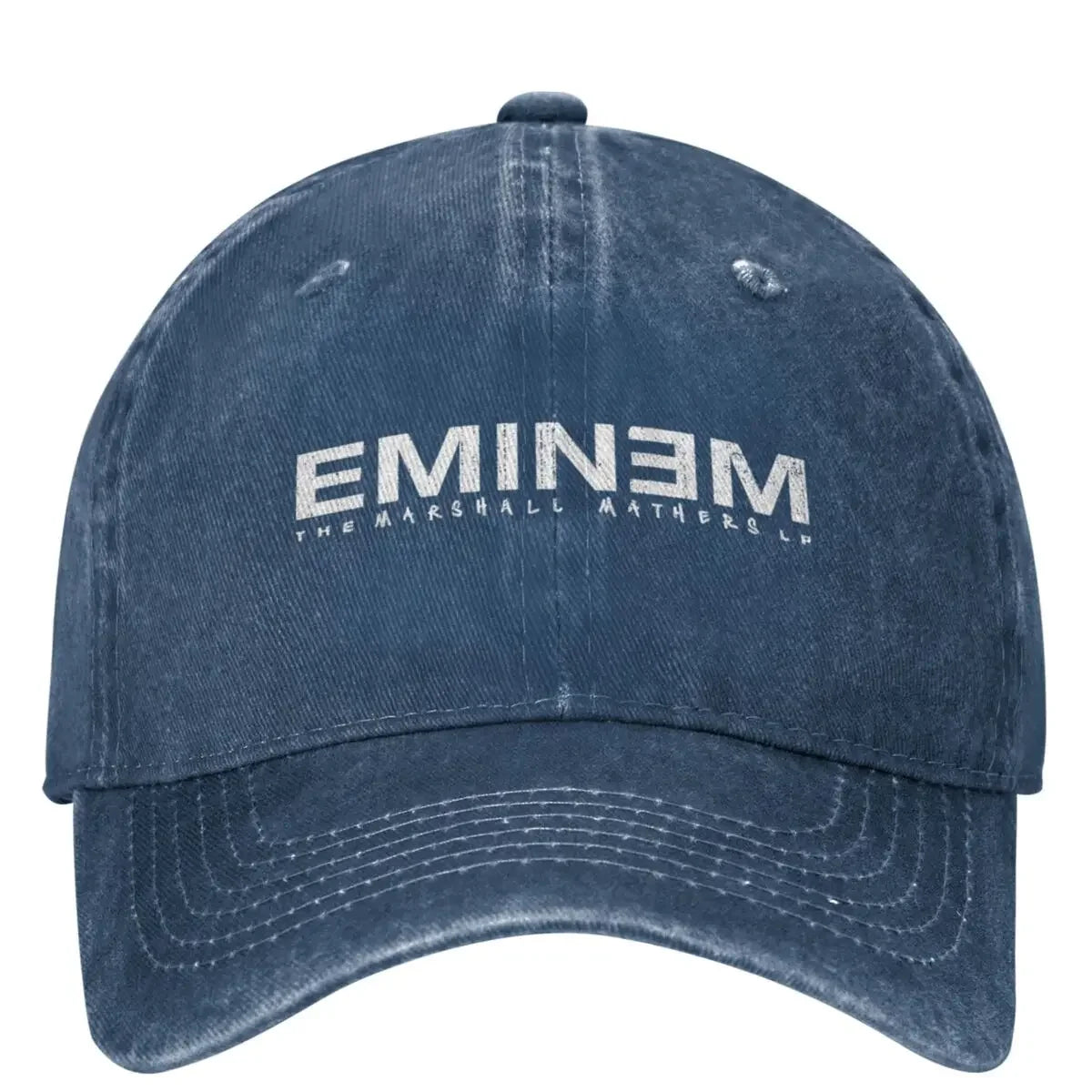 Vintage Eminem „Rap God“ Baseballmütze – Distressed verstellbare Hip Hop Mütze