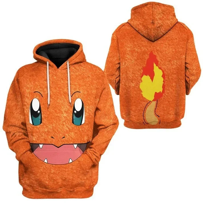 Cute Pokemon 3D Print Sweatshirt for Children