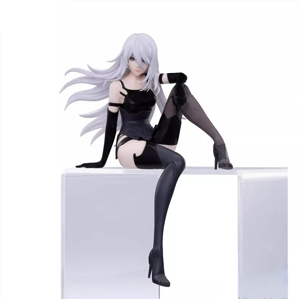 Nier Automata 2B A2 9S Sitzposition Spielfigur Mechanische Lebensform Statue Sammlung Spielzeug Geschenke