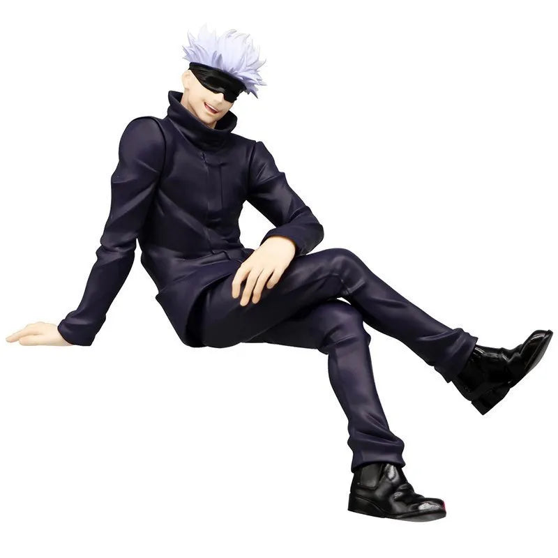 11 cm neue Gojo Satoru Anime Jujutsu Kaisen Actionfigur Itadori Yuji sitzender Nudelstopper