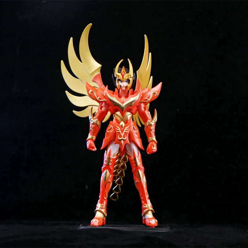 19 cm große Saint Seiya Anime-Figuren – Shiryuu, Hyoga, Shun, Ikki, Phoenix Actionfiguren, Ritter des Tierkreises