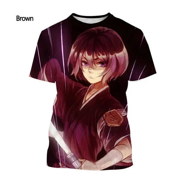 Unisex Bleach Anime Short-Sleeve T-Shirt