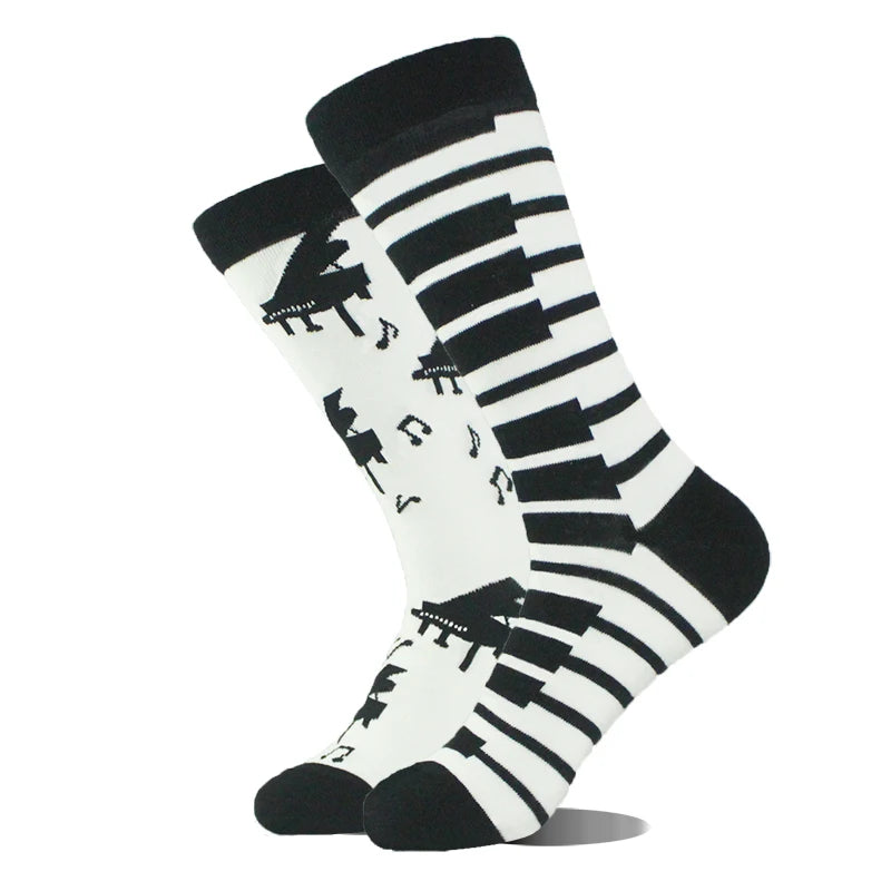 AB Happy Cotton Chaussettes amusantes Panda Duck Crazy Design Sokken