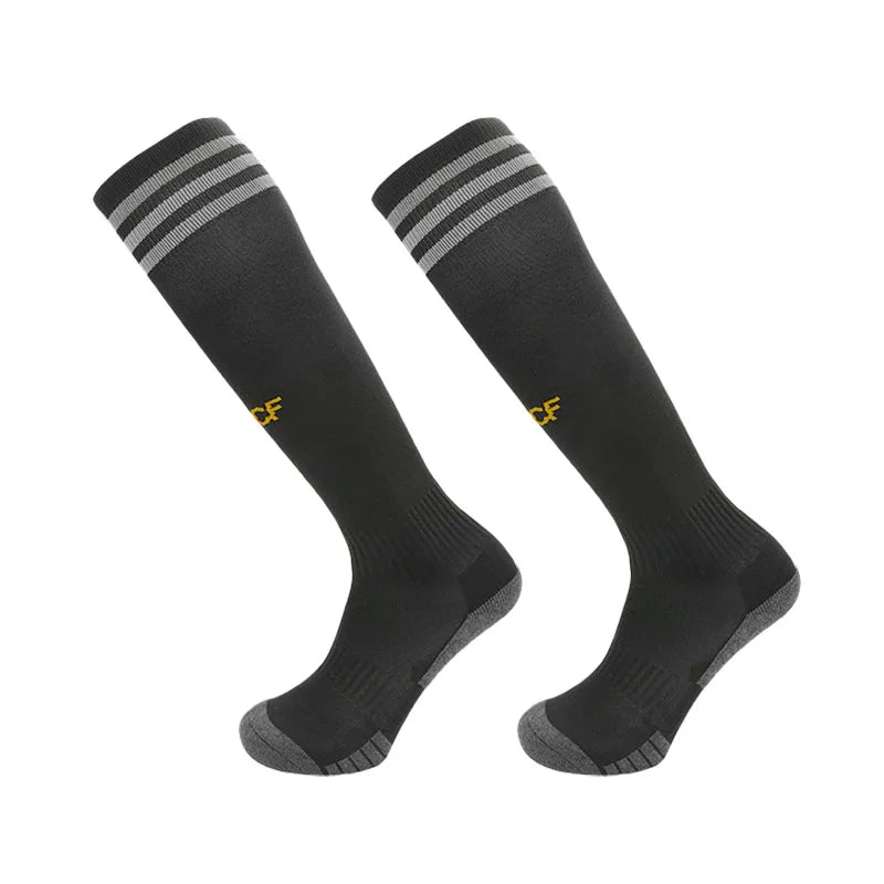 Europäische Fußball-Clubsocken für die Saison 23–24 – Kniehohe Sportsocken für Kinder und Erwachsene