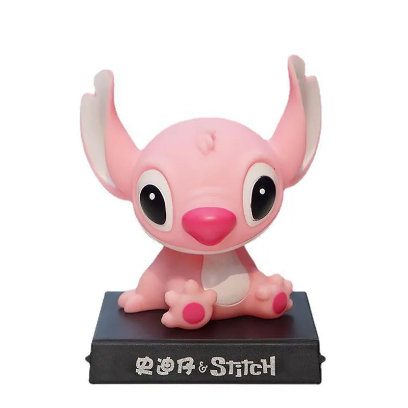 Figurine articulée Disney Lilo & Stitch – Figurine d'action en PVC pour décoration de voiture et d'intérieur de voiture