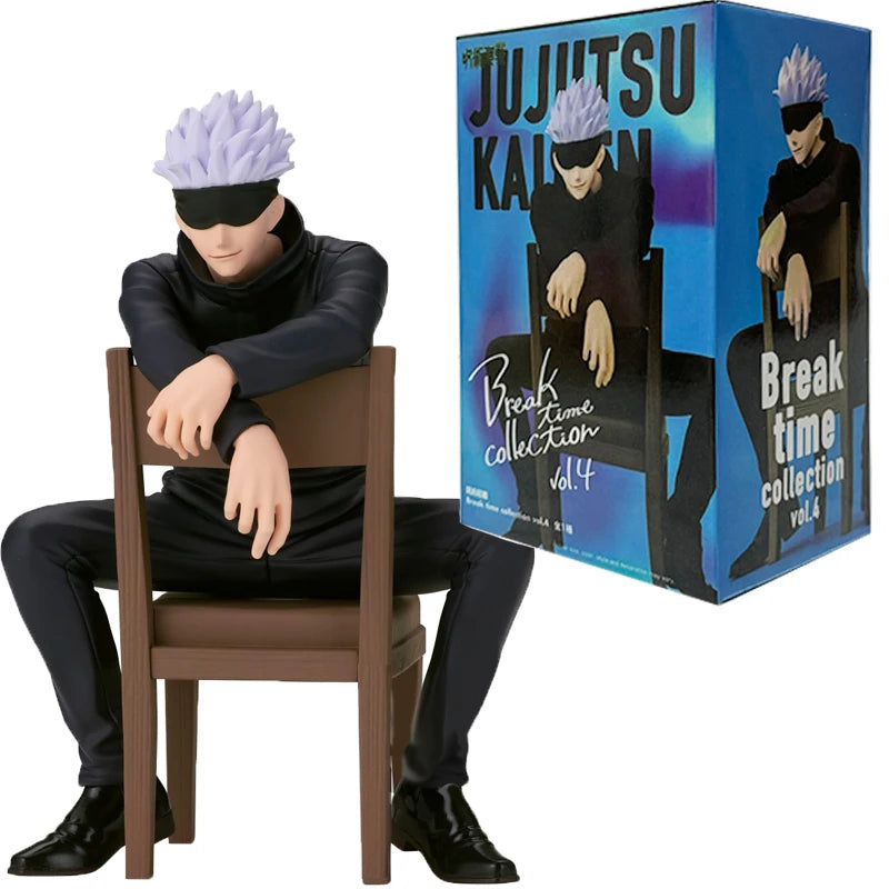 11 cm große Jujutsu Kaisen Gojo Satoru & Itadori Yuji Nudelstopper-Figuren