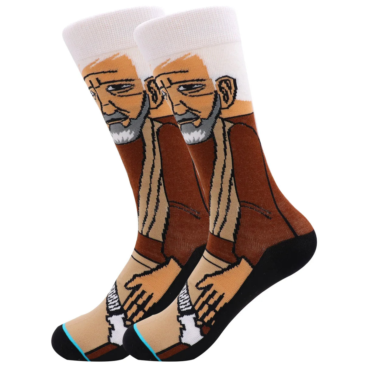 Star Wars Cosplay Socken – Lustige Yoda, R2-D2, Wookiee & Jedi Designs