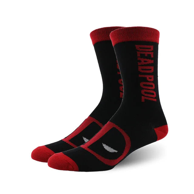 1 Pair Anime Movie Cotton Crew Socks – Role-Playing Calf Socks