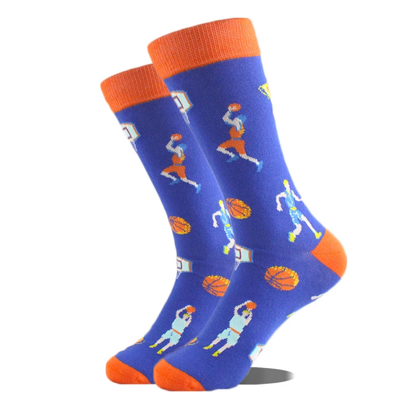Happy Design Lustige Socken Schaf Bier Dinosaurier Muster
